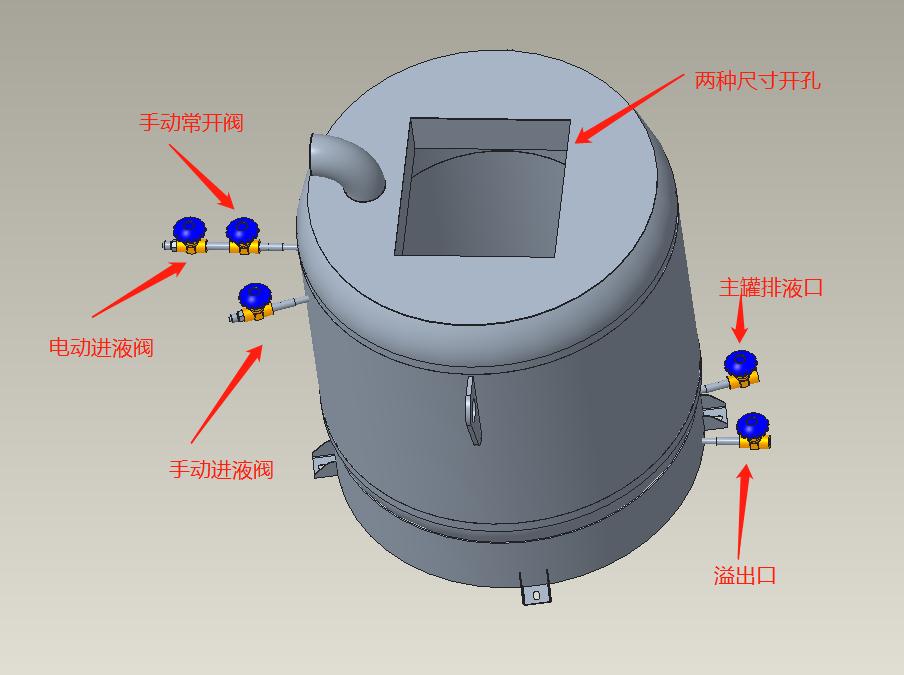 主罐體3D效果 主罐體3D效果